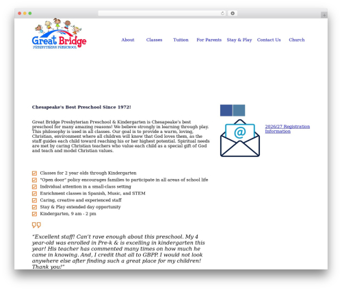 Page builder WordPress plugin - gbprespreschool.org
