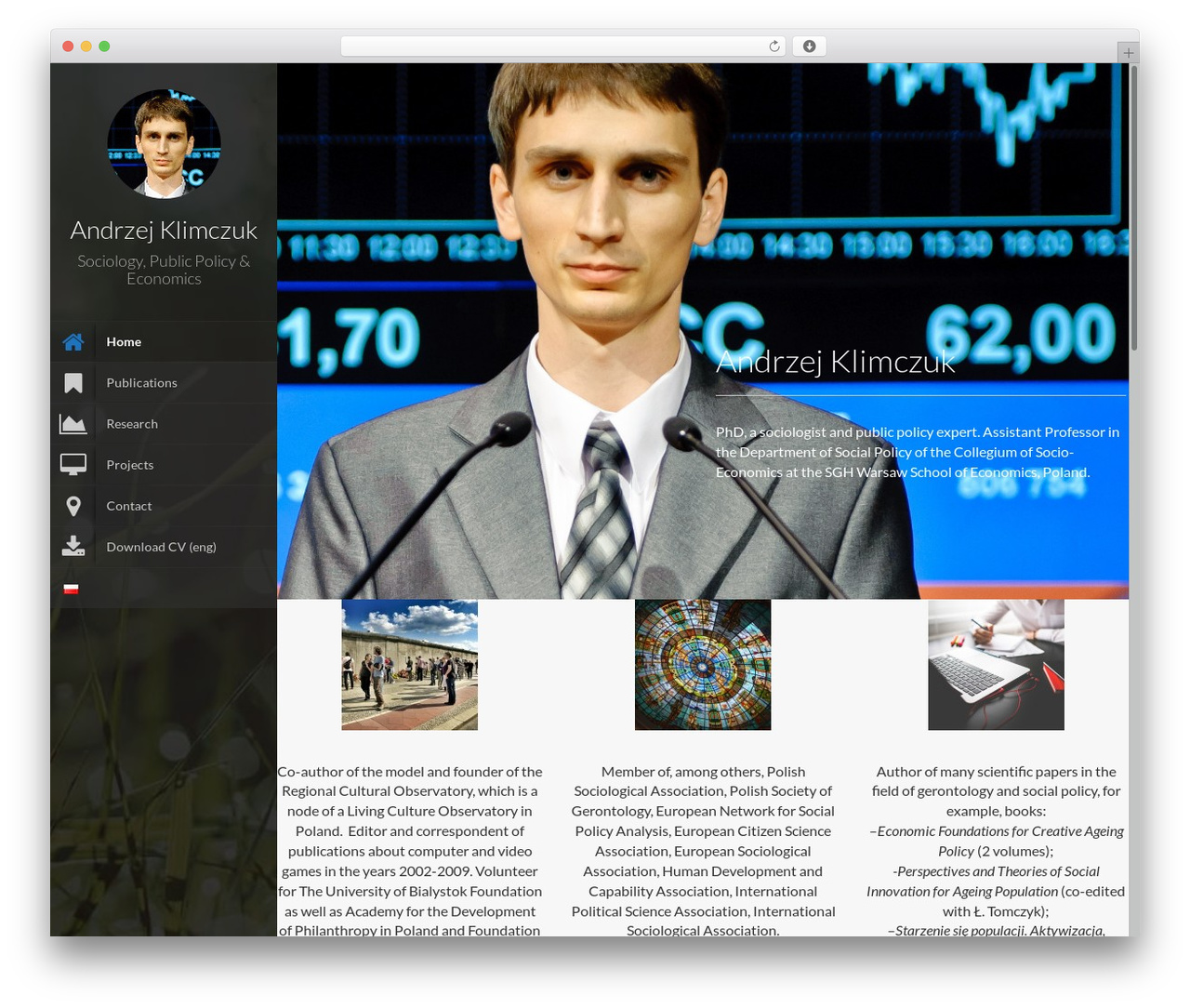 Faculty premium WordPress theme - andrzejklimczuk.com Faculty premium WordPress theme - andrzejklimczuk.com