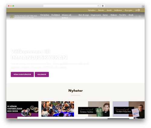 Bm navigation shelf WordPress plugin - immanuel.se