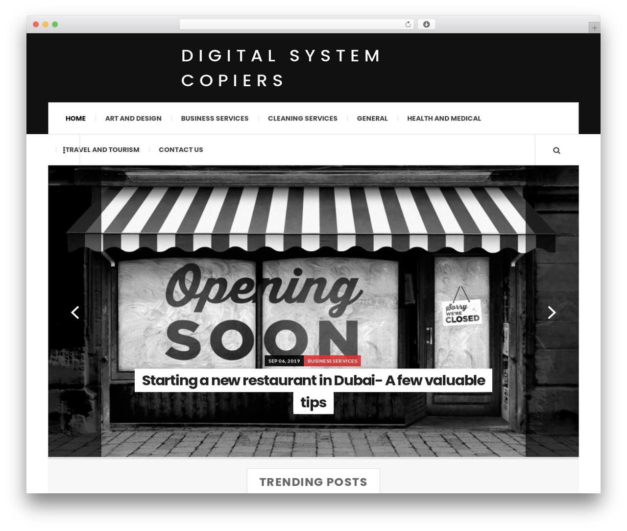 JustWrite theme WordPress - digitalsystemcopiers.com