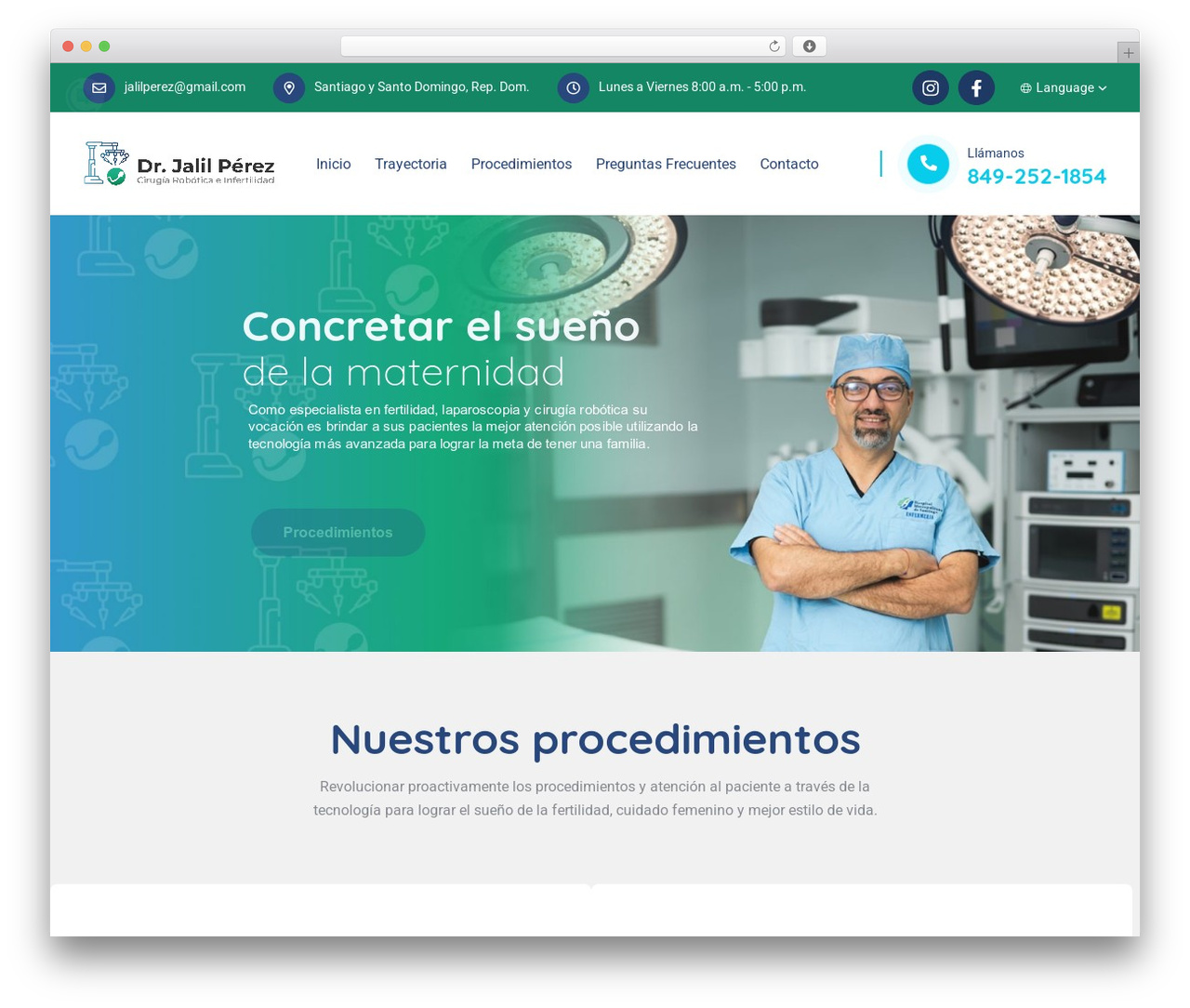 Medixi WP theme - drjalilperez.com Medixi WP theme - drjalilperez.com