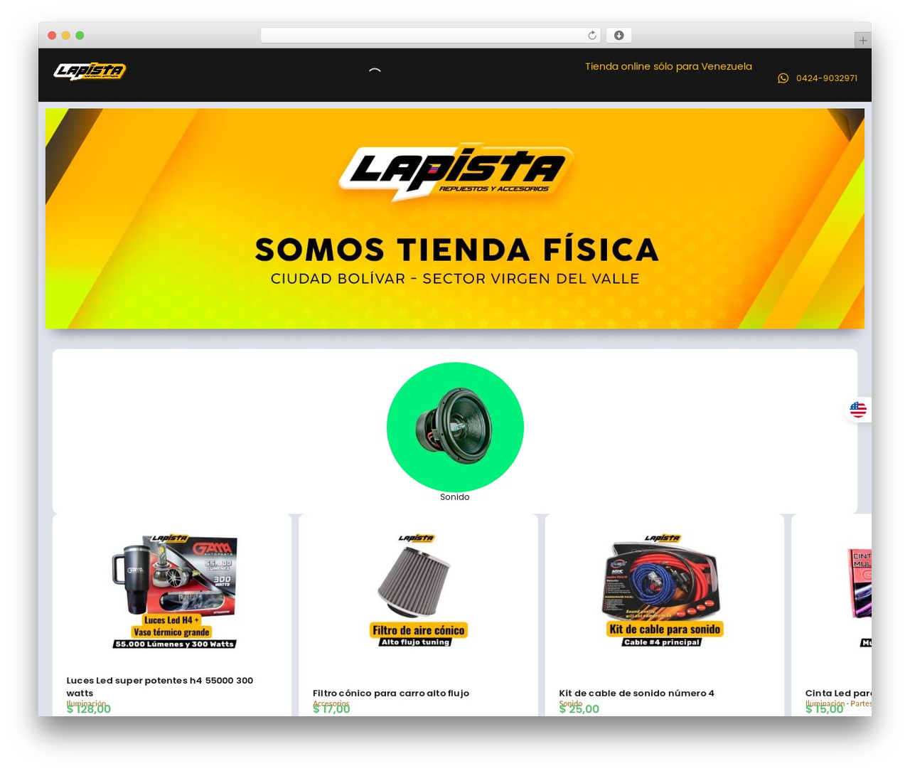 OceanWP WordPress theme - repuestoslapista.com