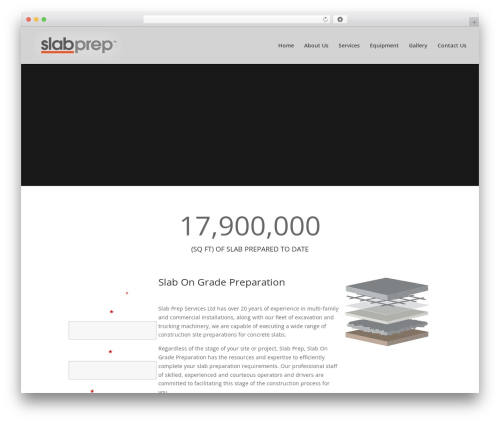 Theme WordPress Divi - slabprep.com