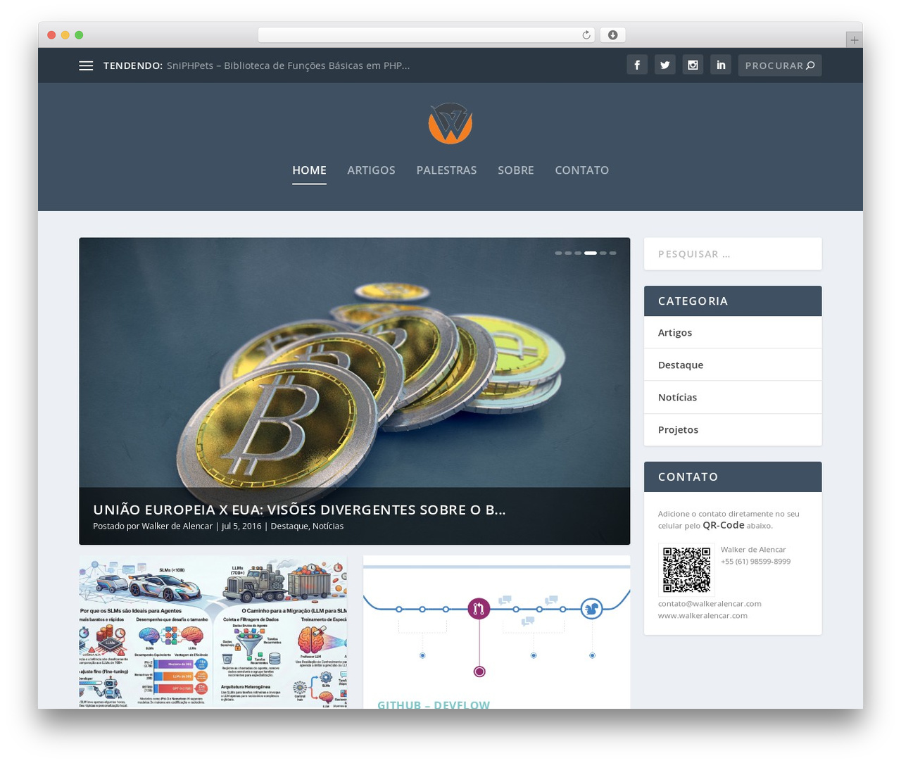 Theme WordPress Extra - blog.walkeralencar.com
