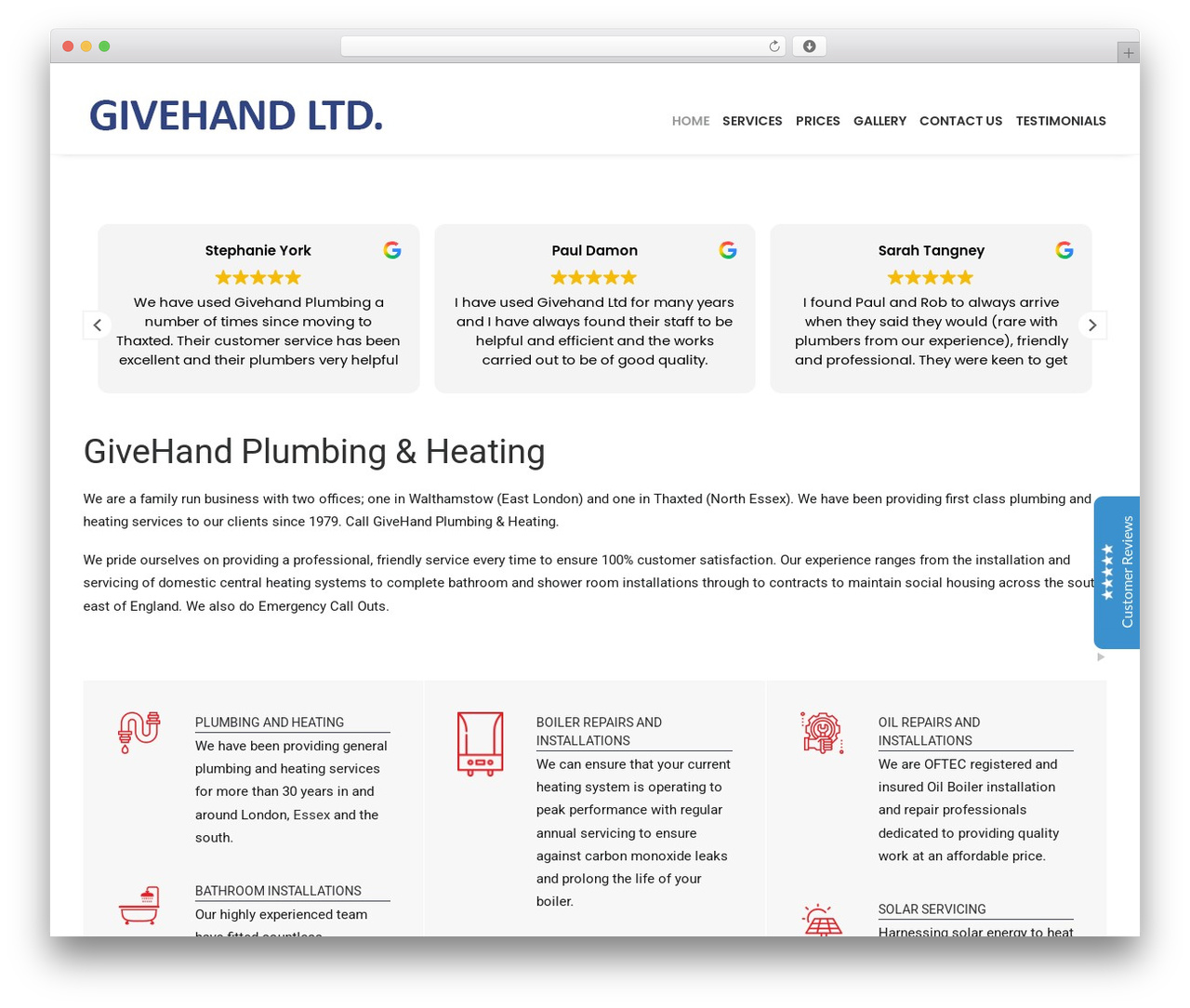 Uncode WordPress theme - givehand.co.uk
