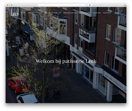 WordPress theme Caverta - gebakislekker.nl