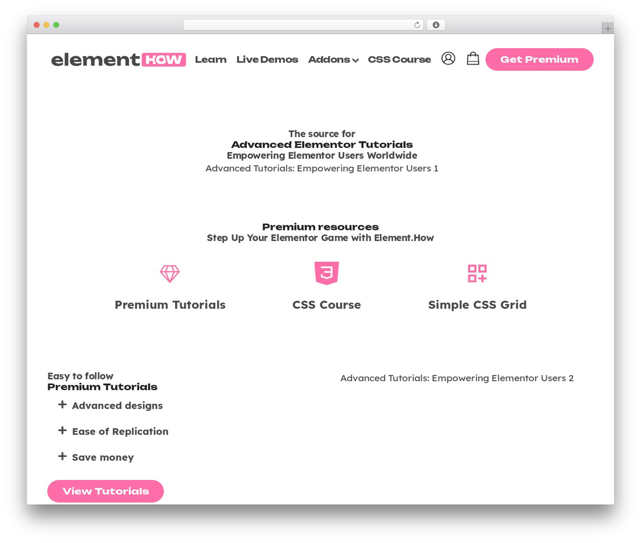 WordPress theme Element How Theme - element.how WordPress theme Element How Theme - element.how