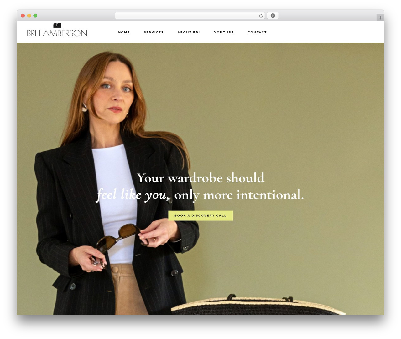 Genesis WordPress theme - briannalamberson.com