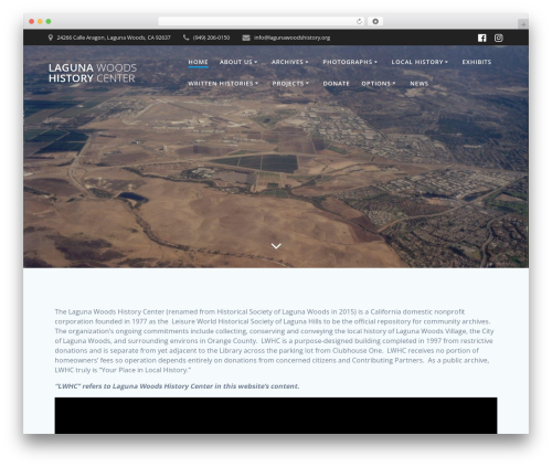 Highlight WordPress theme design - lagunawoodshistory.org