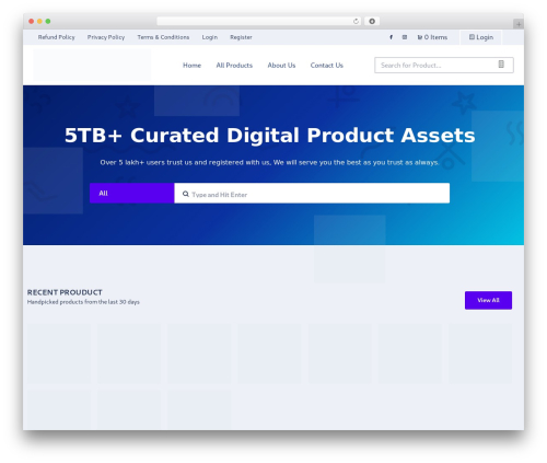 Mayosis WordPress theme - graphicstuff.in