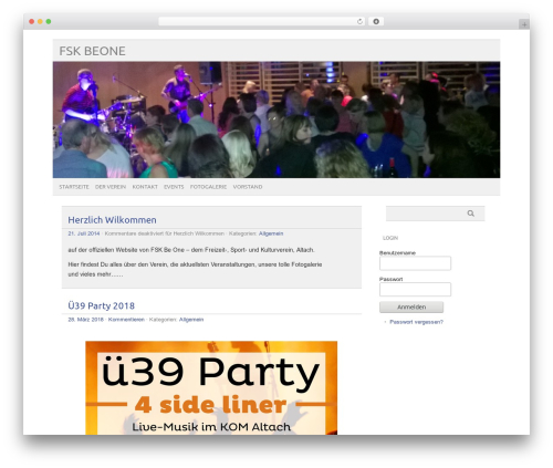 picolight WordPress theme - beone.at