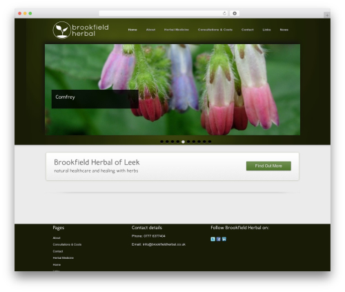 Pleng WordPress theme - brookfieldherbal.co.uk