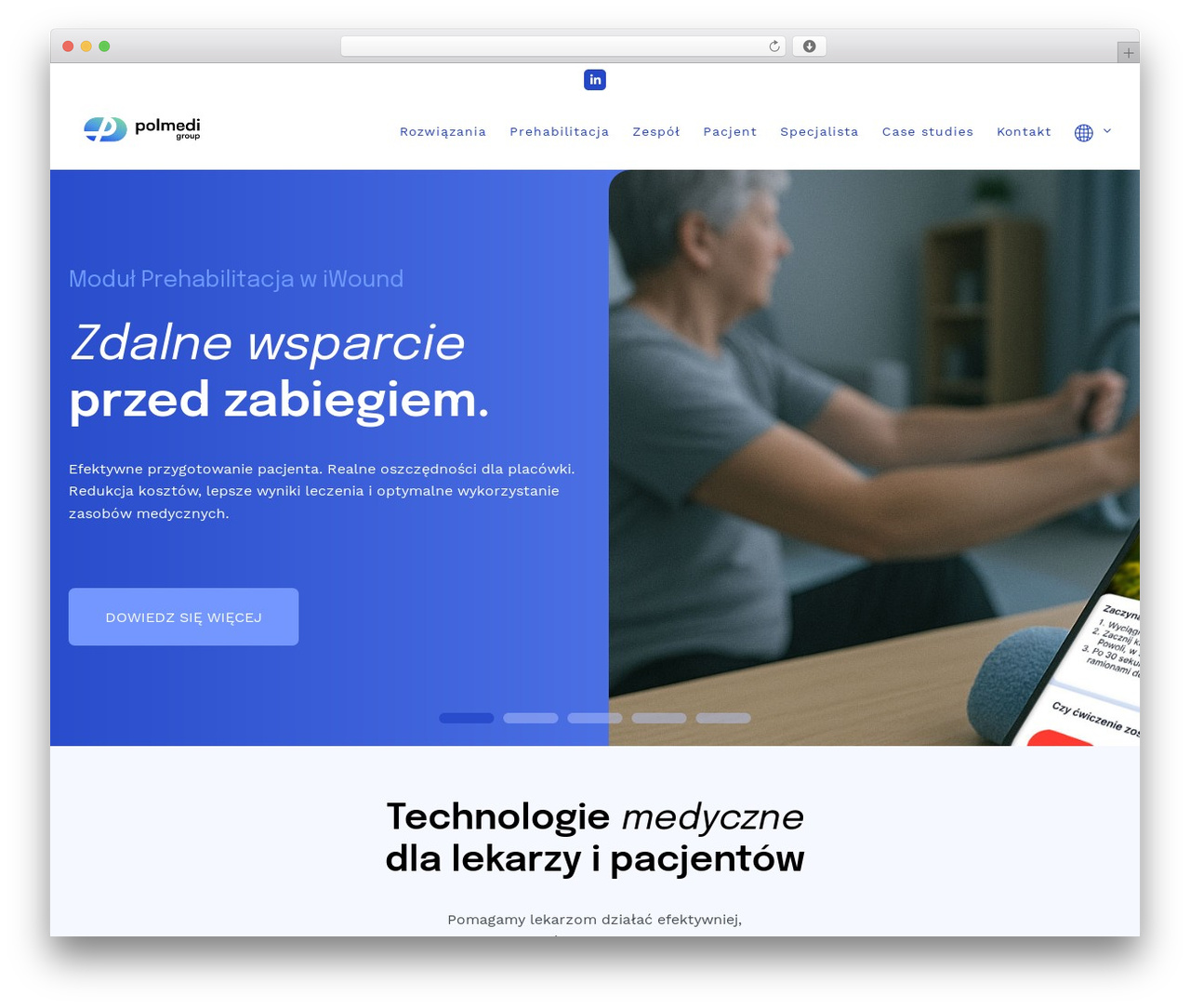 WeRock WordPress theme - polmedi.com
