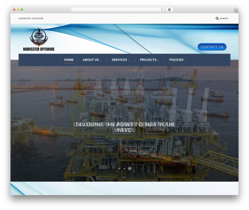 WordPress theme ConArch - harvesteroffshore.com