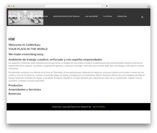 beetech WordPress page theme - cowork4u.com beetech WordPress page theme - cowork4u.com