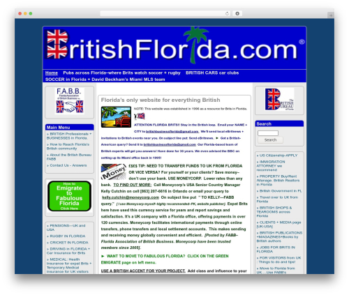 Sidebar Menu Widget (sidebar-menu-widget) free WordPress plugin - britishflorida.com Sidebar Menu Widget (sidebar-menu-widget) free WordPress plugin - britishflorida.com