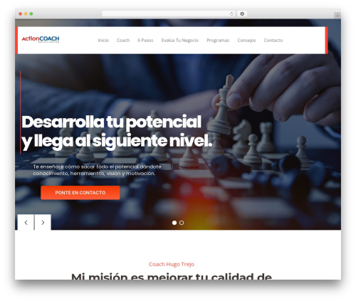Codesk themer WordPress plugin - hugotrejocoaching.com