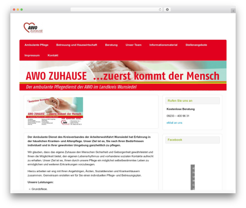 Courage pro WordPress plugin - awo-zuhause.org