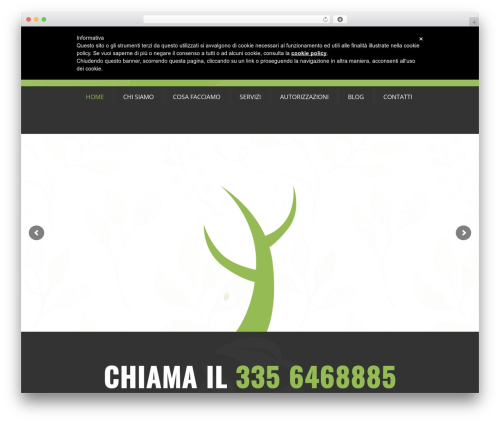 Ecorecycle WordPress theme - ecometalli.com