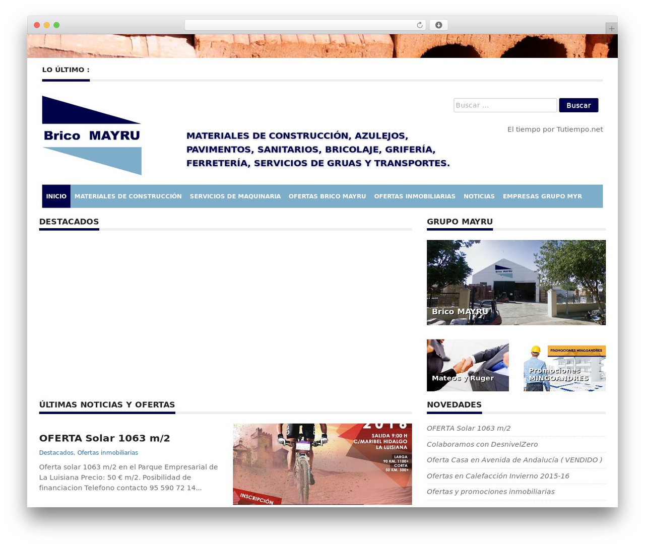 Endolf WordPress theme - bricomayru.com