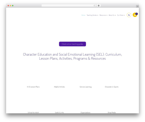 ibble Child WordPress theme - goodcharacter.com