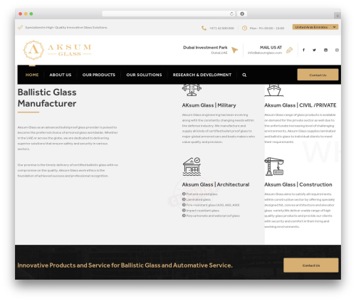 Induscity vc addons WordPress plugin - aksumglass.com