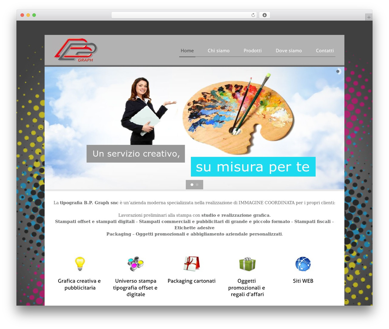 Maxima WordPress theme - bpgraph.it