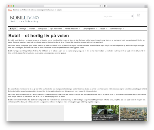 patterns top WordPress theme - bobilliv.no