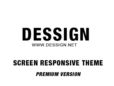 Screen Responsive WordPress Theme Premium WordPress theme by Dessign Themes