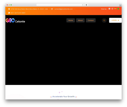 Tekone theme WordPress - geocarbonite.com