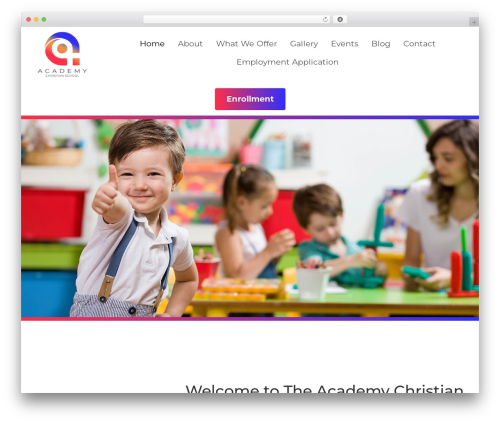 Theme WordPress Bootstrap Basic - academychristianschool.com