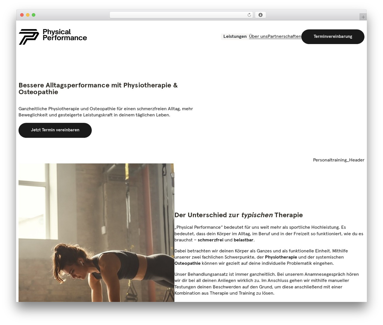 Theme WordPress Physical-Performance Theme - physical-performance.net