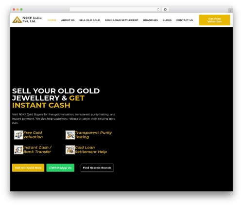 Theme WordPress TANDA - nskf.in