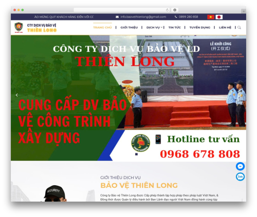 Theme WordPress WP Vdigi - baovethienlong.vn