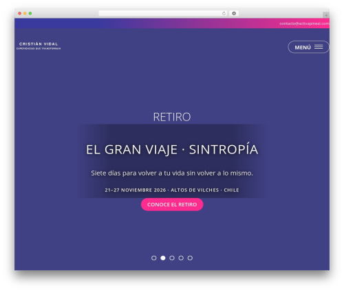 WordPress theme Activa Pineal - activapineal.com