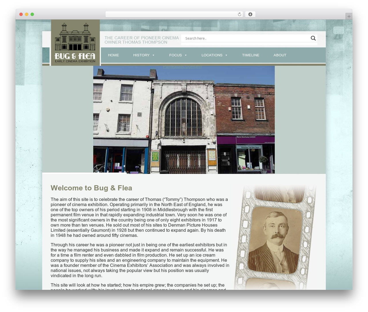 WordPress theme bugflea - bugandflea.com