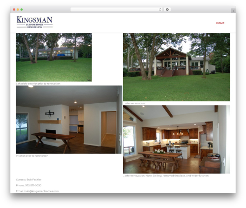 Builder core WordPress plugin - kingsmanhomes.com