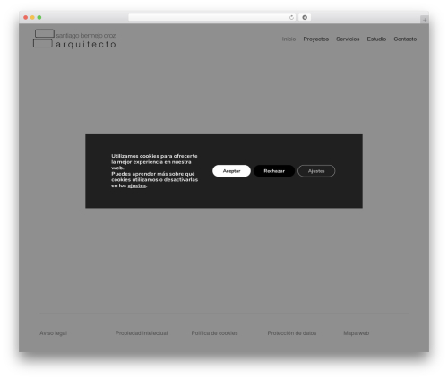 WordPress theme Divi - sboarquitectos.es