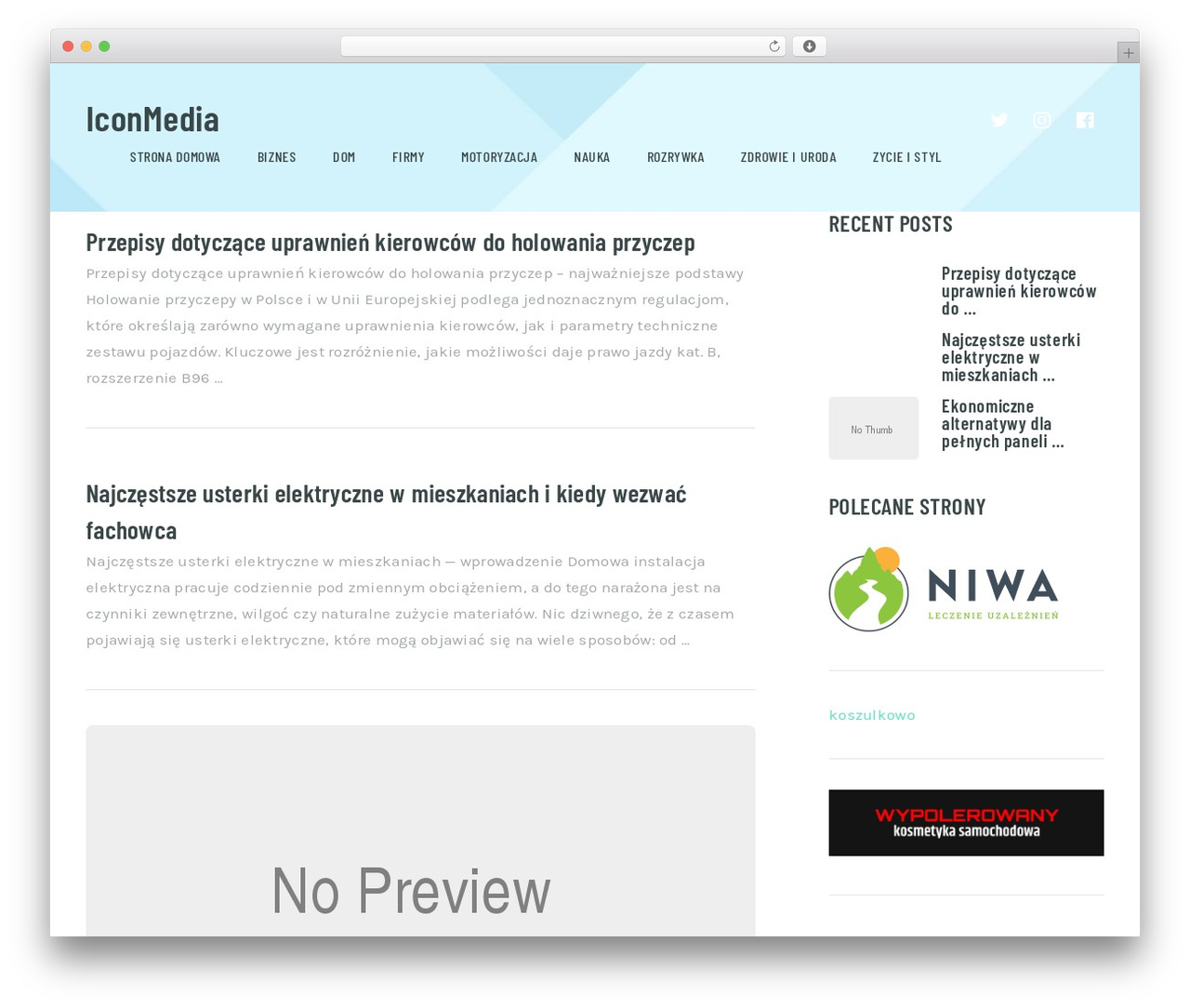 WordPress theme Reader by MyThemeShop - iconmedia.pl WordPress theme Reader by MyThemeShop - iconmedia.pl