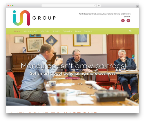 WordPress website theme Beaver Builder Theme - ingroup.org.uk