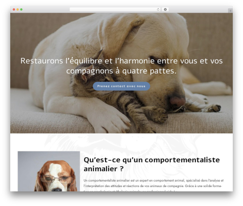 Best WordPress theme Constructor - animal-balance.org