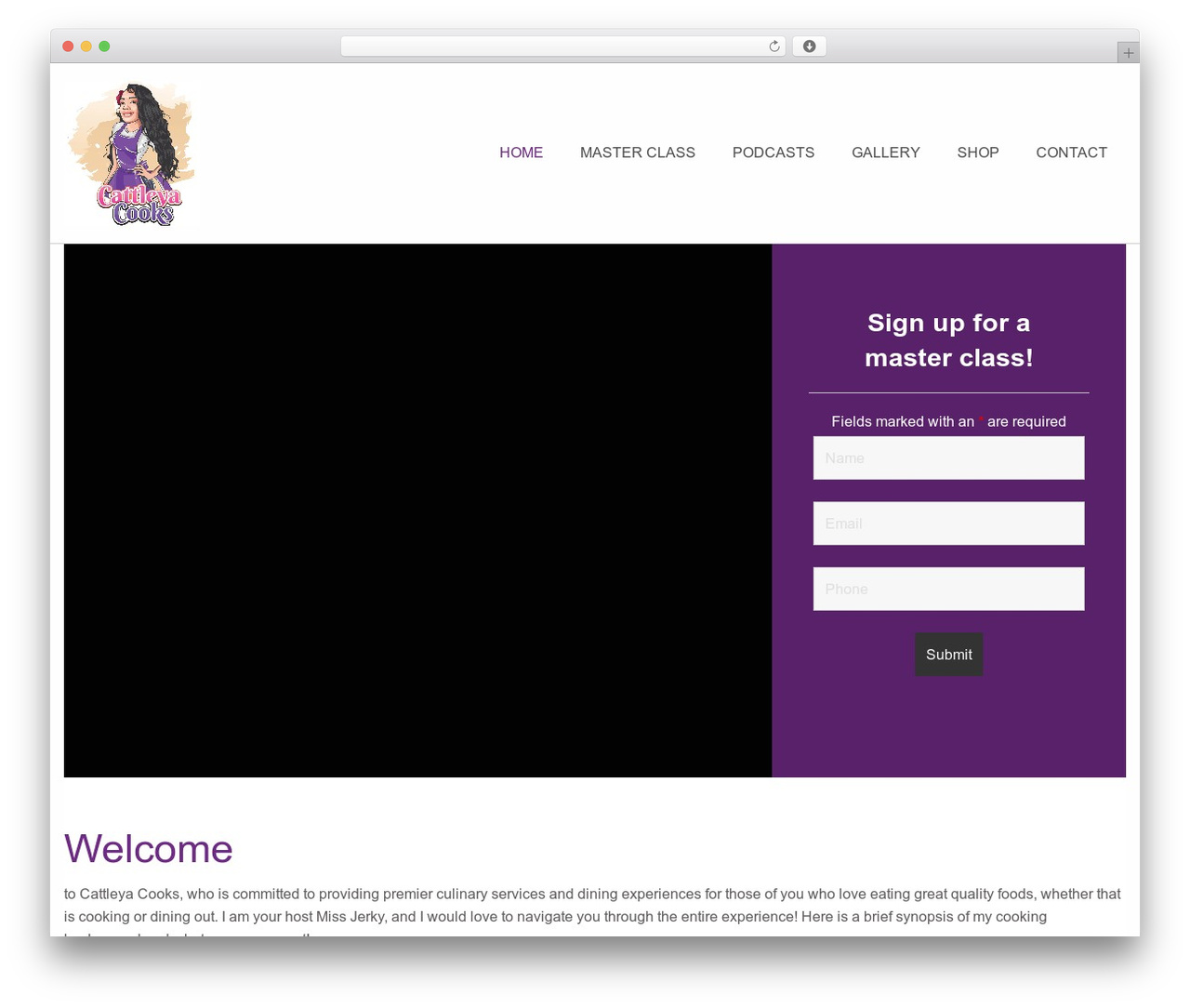 Default Theme WordPress theme design - cattleyacooks.com Default Theme WordPress theme design - cattleyacooks.com