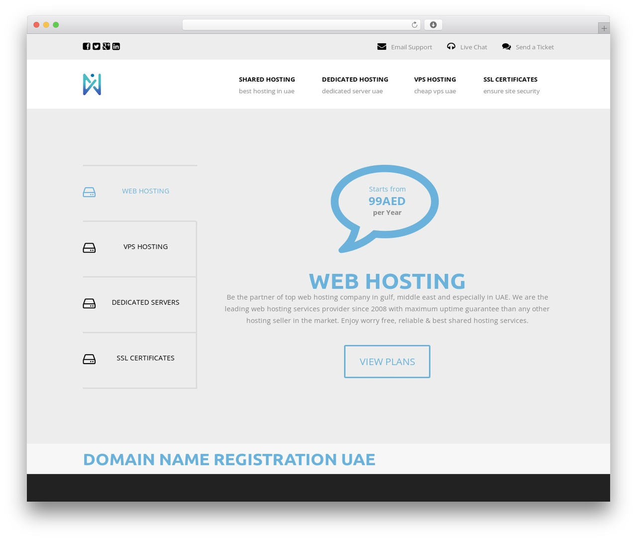 Hostify - Responsive WordPress Hosting Theme WordPress theme - blog.winshosting.com