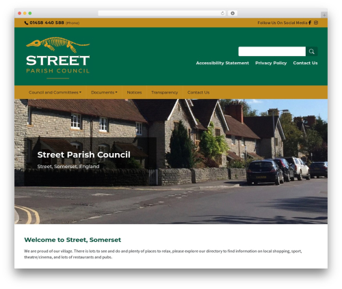 Netwise-V2 WordPress theme - street-pc.gov.uk
