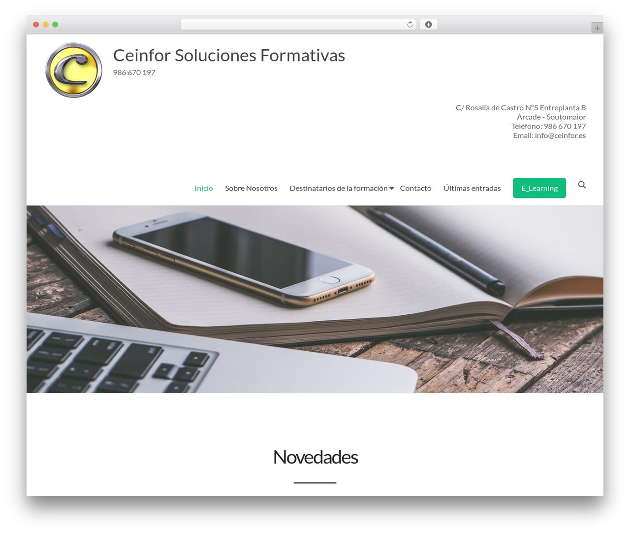 Spacious theme WordPress - ceinfor.es Spacious theme WordPress - ceinfor.es