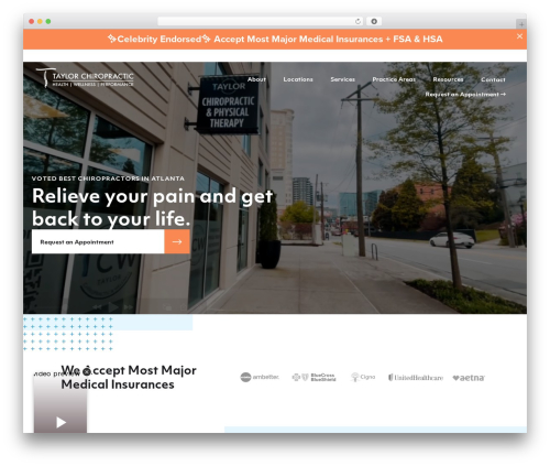 Theme WordPress Beaver Builder Theme - thetaylordocs.com