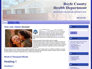 Theme WordPress BCHD by Zmicierok