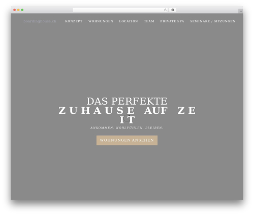 Ave core WordPress plugin - boardinghouse.ch