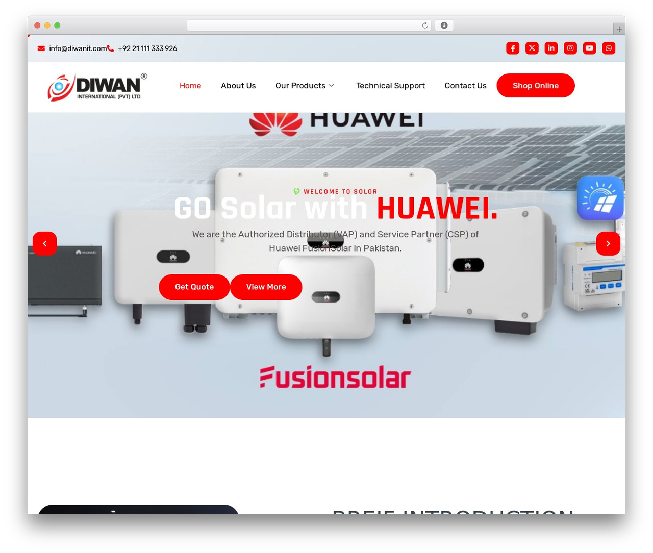 WordPress theme Solor - diwanit.com WordPress theme Solor - diwanit.com