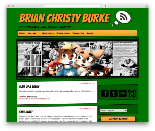 Comic Easel (comic-easel) free WordPress plugin - brianchristyburke.com